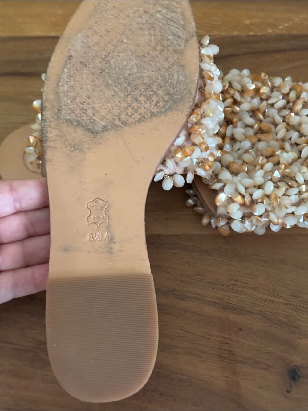 Tory Burch beaded sandals - Picture 7 of 8